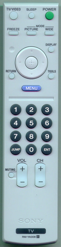 Sony Remote Control (Rm-Ya006) - 1-479-826-21