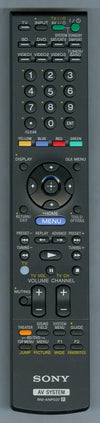Sony Remote Control (Rm-Anp0 - 1-487-215-11
