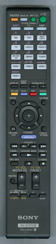 Sony Remote Control Rm-Aap05 - 1-487-857-11