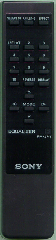Sony Rm-J711 Standard Commande - 1-693-021-11