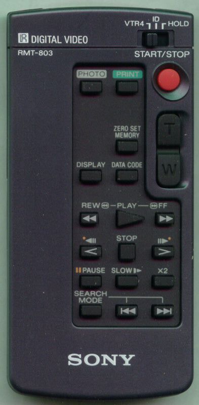 Sony Rmt-803, Remote Control - 8-917-268-90