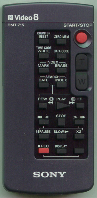 Sony Rmt-715//M Set-Remote Ccd - 8-917-540-90