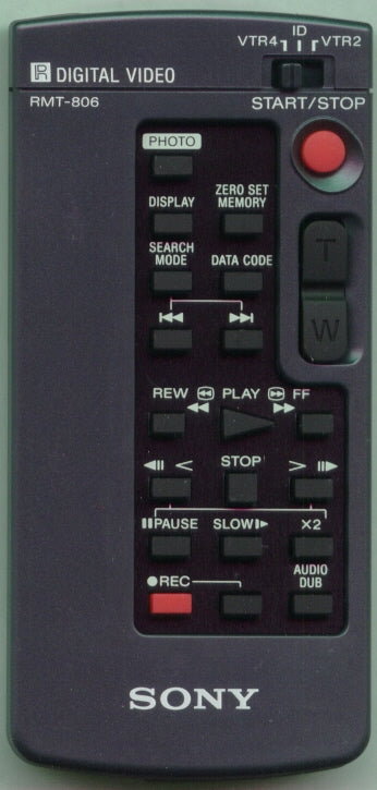 Sony Rmt-806 Remote Control - 8-917-569-90