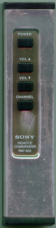 Sony Rm-302 Remote Control A - A-1470-053-A