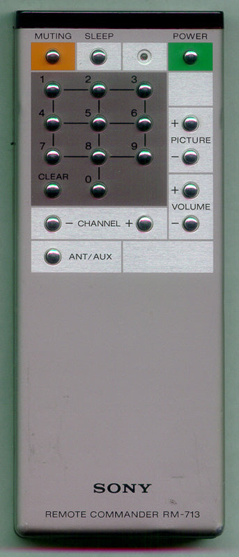 Sony Rm-713,Remote Control A - A-1470-619-A