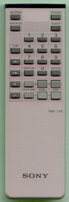 Sony Rm-718 Remote Control A - A-1470-656-A