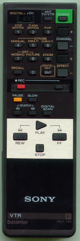 Sony Rmt-160,Remote Control - A-6767-543-A