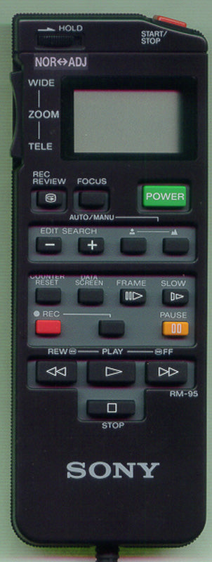 Sony Remote Control, Rm-95 (Wired) - J-6082-053-B