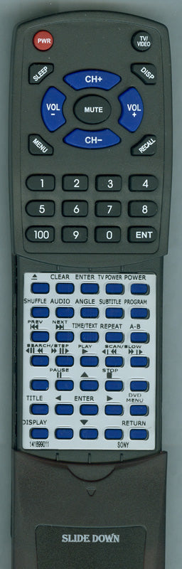 Sony Rmt-D116A Remote Control - 1-418-990-11