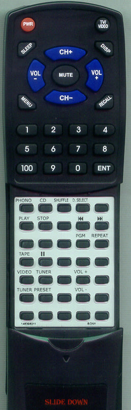 Sony Rm-S380,Remote Control - 1-463-982-11