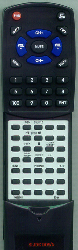 Sony Rm-S112 Remote Control - 1-465-694-11
