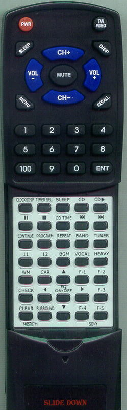 Sony Remote Control - 1-465-707-11