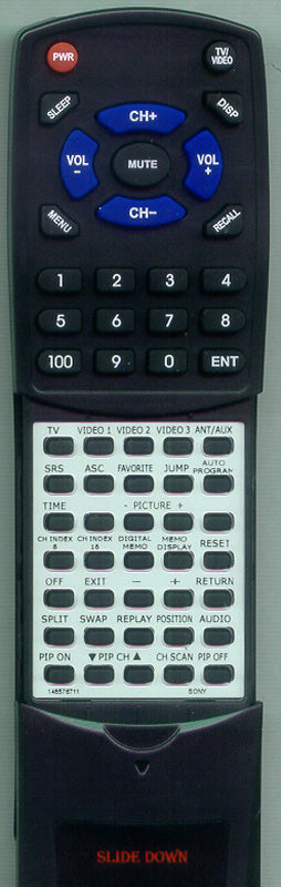 Sony Rm-Y108, Remote Control - 1-465-766-11
