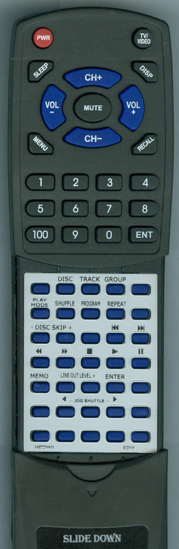 Sony Rm-Dx100 Remote Control - 1-467-244-11