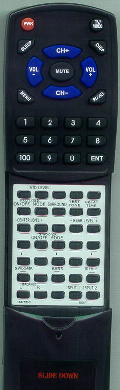 Sony Rm-Va1 Remote Control - 1-467-753-11