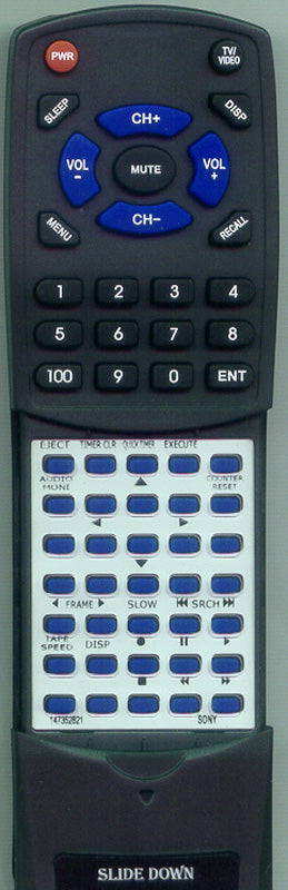 Sony Rmt-V182B Remote Control - 1-473-528-21