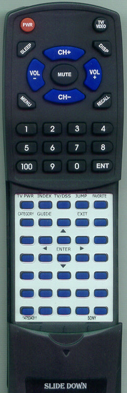 Sony Remote Control - RMY140