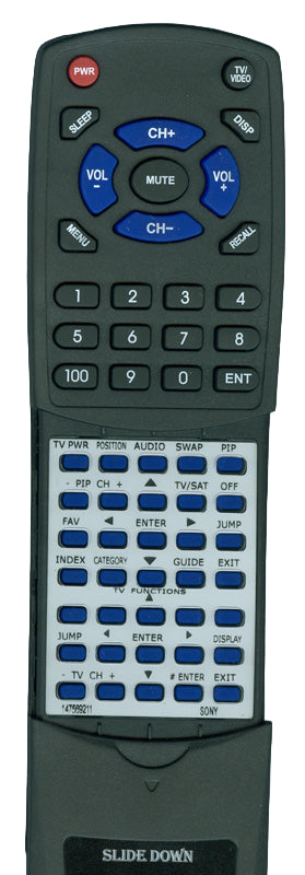 Sony Rm-Y800 Remote Control - 1-475-692-11