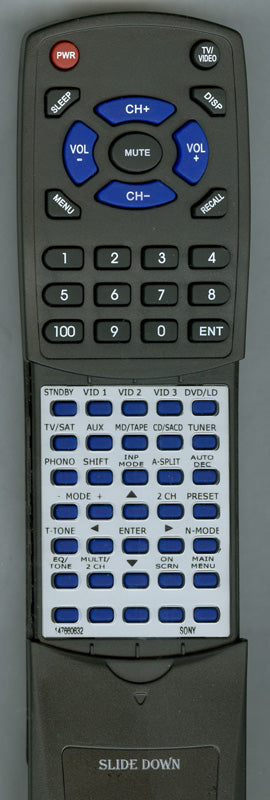Sony Remote Control (Rm-Pp50 - 1-476-606-32