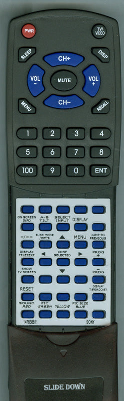 Sony Remote Control Rm-952 - 1-418-163-11