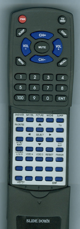 Sony Remote Control (Rm-Y1107) - 1-478-773-11