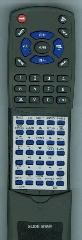 Sony Commander, Standard(Rm-Am - 1-479-215-11