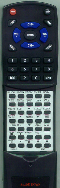 Sony Control Standard(Rm-Adu0 - 1-479-223-12