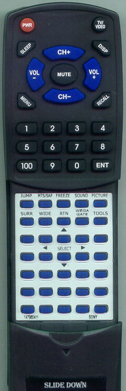 Sony Remote Control Rmya003 - 1-479-604-11