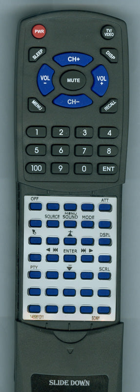 Sony Remote Control Rm-X201 - 1-489-810-11