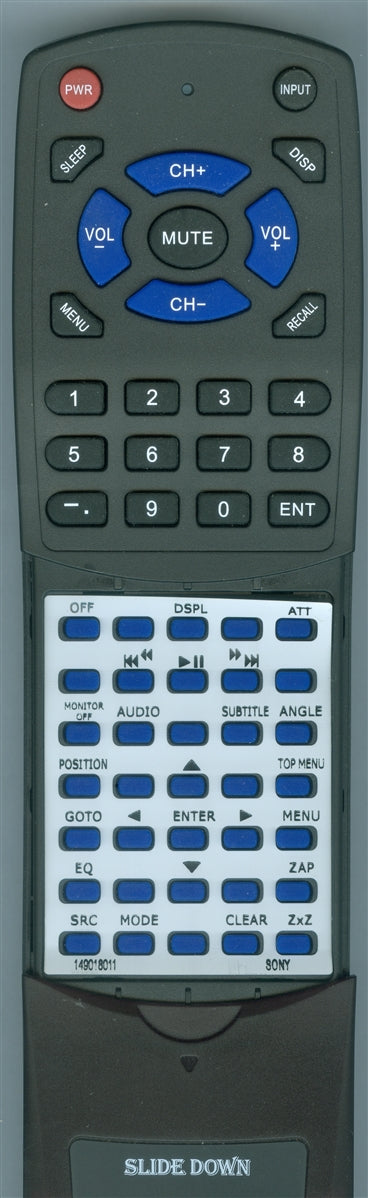 Sony Remote Control - 1-490-180-11