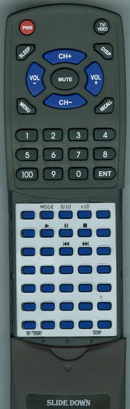 Sony Rmt-Cz130//M Set Remocont - 8-917-589-90