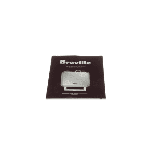 Breville Instruction Book - SP0014598