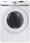 Samsung DVE45T6000W/A3 7.5 Cu. Ft. Electric Dryer with Sensor Dry in White