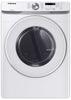Samsung DVE45T6000W/A3 7.5 Cu. Ft. Electric Dryer with Sensor Dry in White