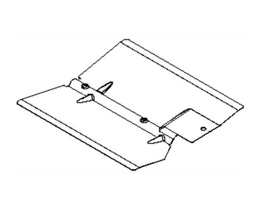 Whirlpool Part# W10272528 Burner Baffle (OEM)