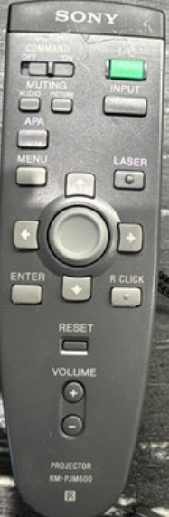 Sony Remote Control - RMPJM600
