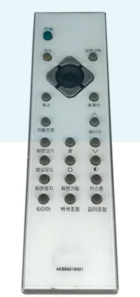 LG Remote Controller Assembly - AKB69219301