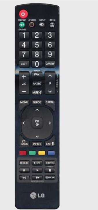 LG Remote Controller Assembly - AKB72915293