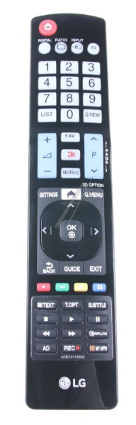LG Remote Controller Assembly - AKB73756505