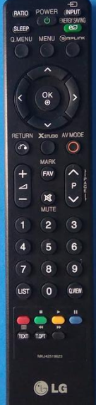 LG Remote Controller - MKJ42519623