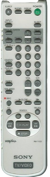Sony Remote Control Rmy153W - RMY153W