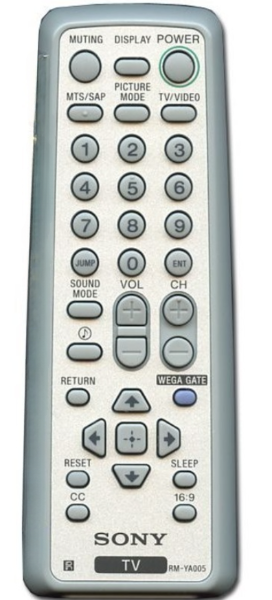 Sony Remote Control Rmya005 - RMYA005