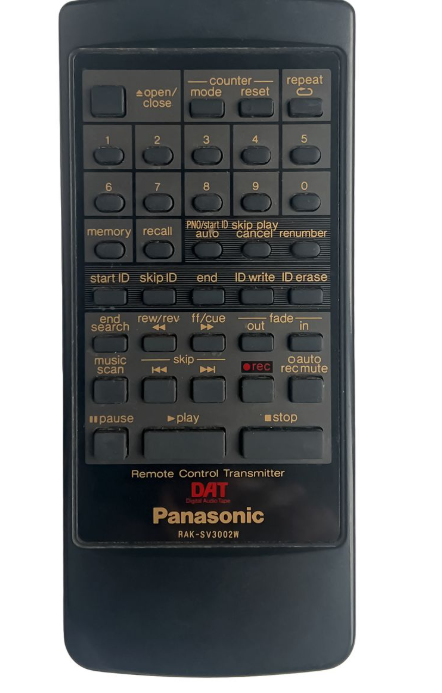 Panasonic Remote - RAK-SV3002W