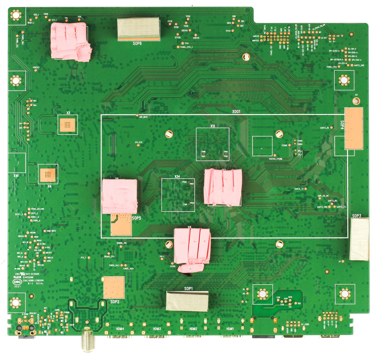 TCL TV Main Board - G0301-000613-Z00:11596