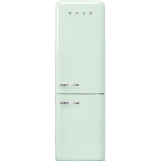 Smeg FAB32URPG3 50's Retro Design 24 Inch Freestanding Bottom Mount Refrigerator with 11.69 Cu. Ft. Total Capacity