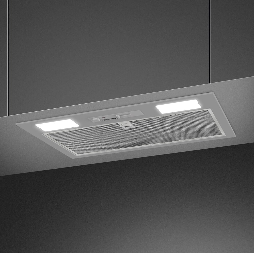 Smeg KSEG24XU Professional Series 24 Inch Under Cabinet Range Hood with 3-Speed 200 CFM Blower
