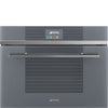 Smeg SFU4104MCS 24 Inch Built-In Speed Oven with Microwave and Convection