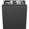 Smeg STU8212 24 Inch Built-In Fully Integrated Panel Ready Dishwasher with 13 Place Setting Capacity