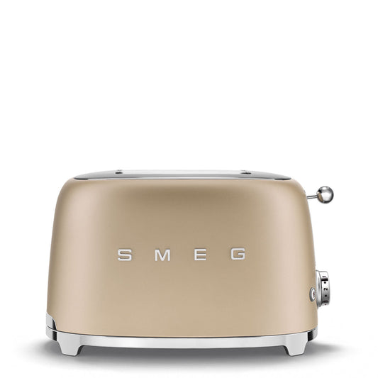 Smeg TSF01CHMUS Retro-Style Countertop Toaster with 2 Slice Capacity
