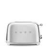 Smeg TSF01SSUS Retro-Style Countertop Toaster with 2 Slice Capacity